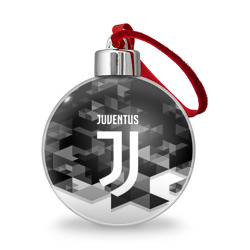 Ёлочный шар Juventus Ювентус geometry sport