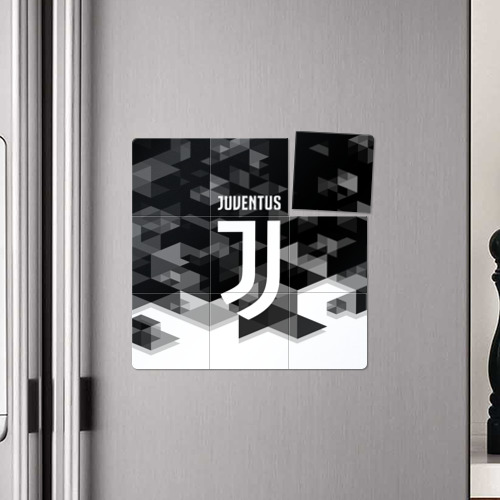Магнитный плакат 3Х3 Juventus Ювентус geometry sport - фото 4