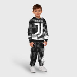 Детский костюм с толстовкой 3D Juventus Ювентус geometry sport - фото 2