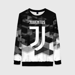 Женский свитшот 3D Juventus Ювентус geometry sport