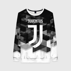 Женский свитшот 3D Juventus Ювентус geometry sport