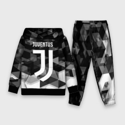 Детский костюм с толстовкой 3D Juventus Ювентус geometry sport