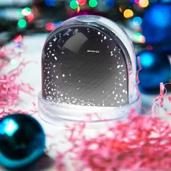 Игрушка Снежный шар AMG carbon - фото 2