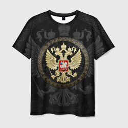 Герб России - орел двуглавый – Мужская футболка 3D с принтом купить со скидкой в -26%
