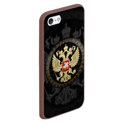 Чехол для iPhone 5/5S матовый Герб России - фото 2
