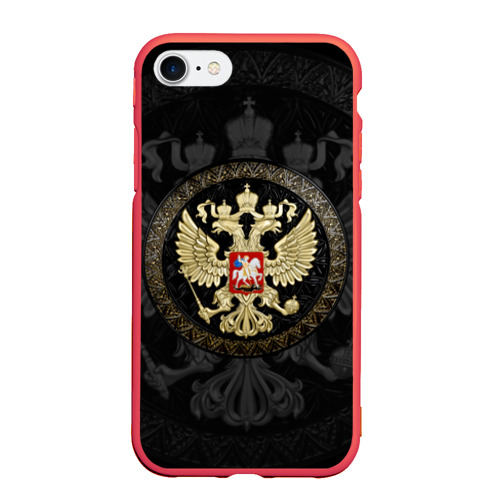 Чехол для iPhone 7/8 матовый Герб России Фото 01 Чехол для iPhone 7/8 матовый Герб России Фото 01