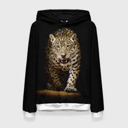 Женская толстовка 3D Leopard