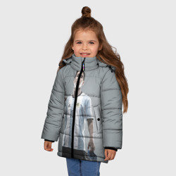 Зимняя куртка для девочек 3D Месси победитель - фото 2