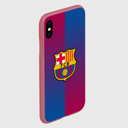 Чехол для iPhone XS Max матовый FC Barcelona Barca ФК Барселона - фото 2
