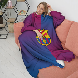 Плед с рукавами FC Barcelona Barca ФК Барселона - фото 2