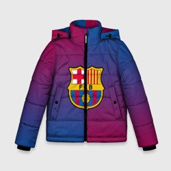 Зимняя куртка для мальчиков 3D FC Barcelona Barca ФК Барселона