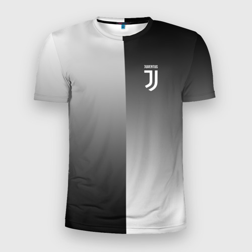 Мужская футболка 3D Slim Juventus 2018 Reverse, цвет 3D печать