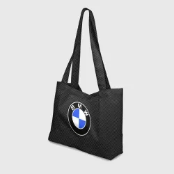Пляжная сумка 3D BMW carbon БМВ карбон - фото 2
