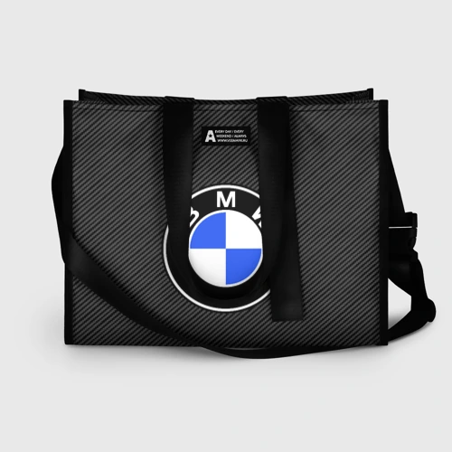 Сумка-шоппер 3D BMW carbon БМВ карбон