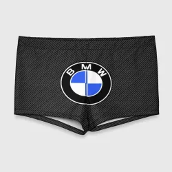 Мужские купальные плавки 3D BMW carbon БМВ карбон