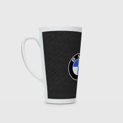 Кружка Латте BMW carbon БМВ карбон