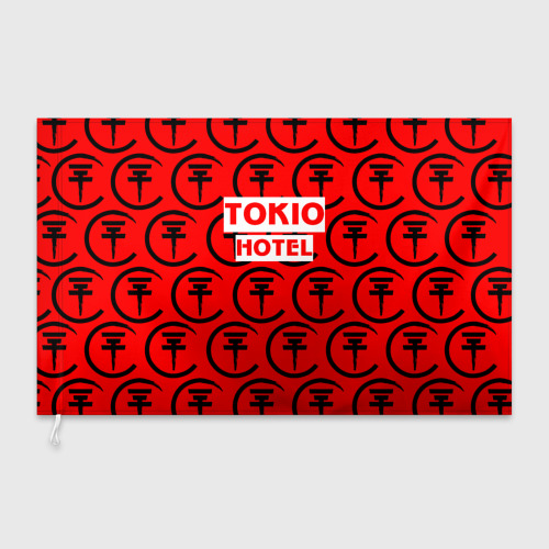 Флаг 3D Tokio Hotel band logo 2018 - фото 3