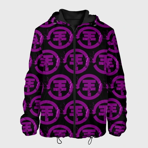Мужская куртка 3D Tokio Hotel 2018 logo band