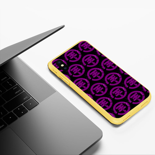 Чехол для iPhone XS Max матовый TOKIO HOTEL 2018 LOGO BAND Фото 01 Чехол для iPhone XS Max матовый TOKIO HOTEL 2018 LOGO BAND Фото 01