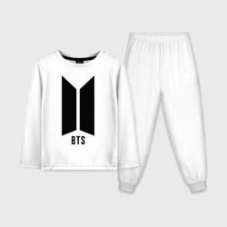 Детская пижама с лонгсливом хлопок BTS army