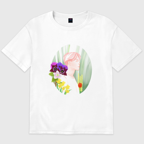 Мужская футболка хлопок Oversize BTS_Jimin Фото 01 Мужская футболка хлопок Oversize BTS_Jimin Фото 01
