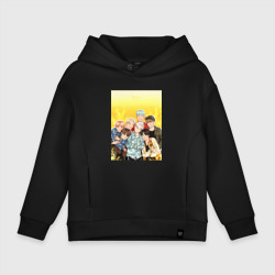 Детское худи Oversize хлопок BTS
