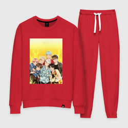 Женский костюм хлопок BTS