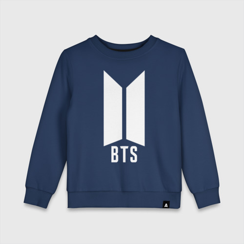 Детский свитшот хлопок BTS army white