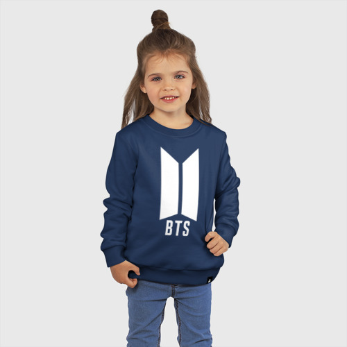 Детский свитшот хлопок BTS army white - фото 3