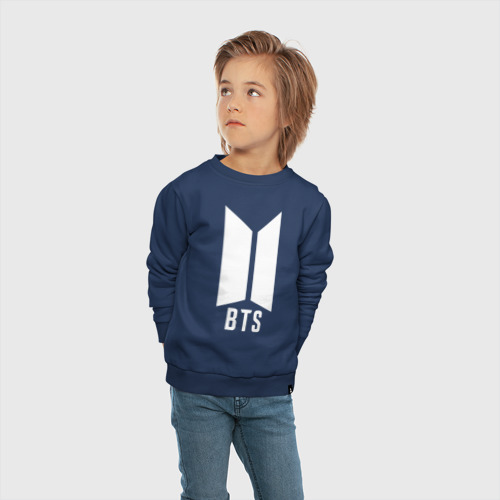 Детский свитшот хлопок BTS army white - фото 5