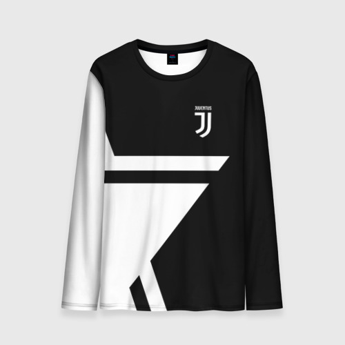 Мужской лонгслив 3D Juventus 2018 STAR, цвет 3D печать