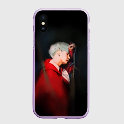 Чехол для iPhone XS Max матовый Suga BTS