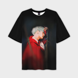 Мужская футболка oversize 3D Suga BTS