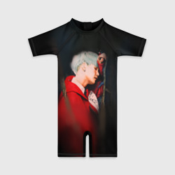Детский купальный костюм 3D Suga BTS