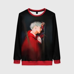 Женский свитшот 3D Suga BTS