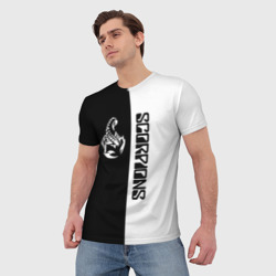 Мужская футболка 3D Scorpions - фото 2