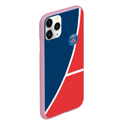 Чехол для iPhone 11 Pro Max матовый PSG LOGO, цвет розовый - фото 3