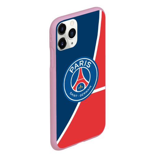 Чехол для iPhone 11 Pro Max матовый PSG LOGO, цвет розовый - фото 3