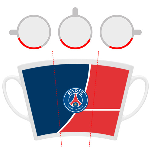 Кружка Латте PSG LOGO - фото 6