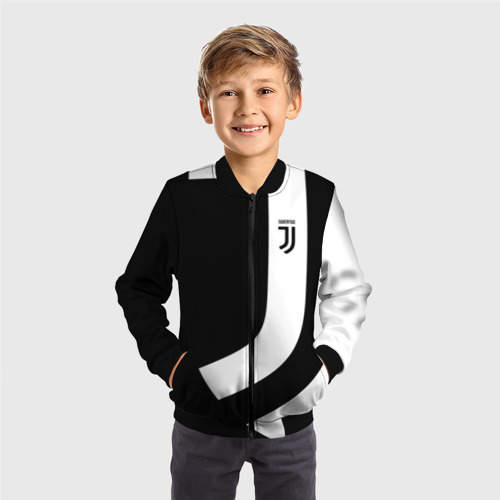 Детский бомбер 3D Juventus 2018 Original, цвет черный - фото 4
