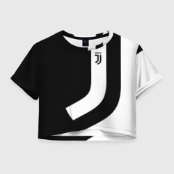 Женская футболка Crop-top 3D Juventus 2018 Original