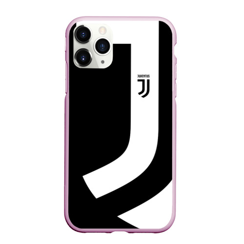 Чехол для iPhone 11 Pro Max матовый Juventus 2018 Original, цвет розовый