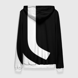 Костюм с принтом Juventus 2018 Original для женщины, вид сзади №1. Цвет основы: белый
