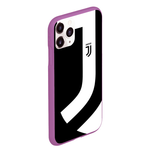 Чехол для iPhone 11 Pro Max матовый Juventus 2018 Original, цвет фиолетовый - фото 3