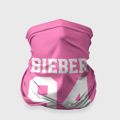 Бандана-труба 3D Bieber Team Pink, цвет 3D печать