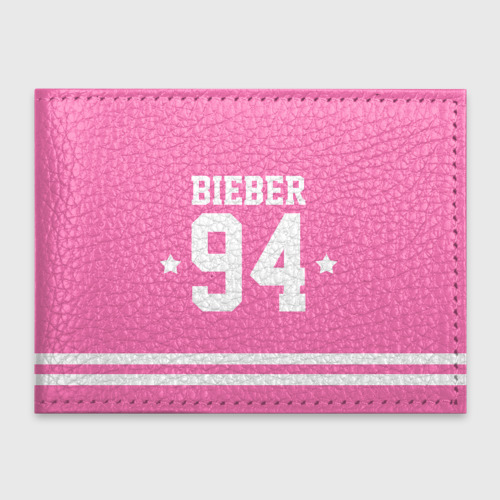 Обложка для студенческого билета Bieber Team Pink