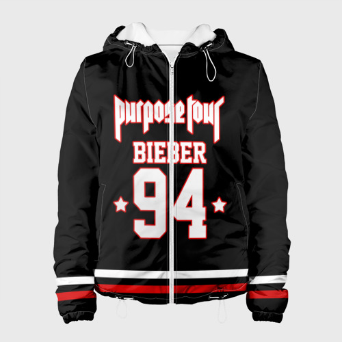 Женская куртка 3D Bieber Team Black