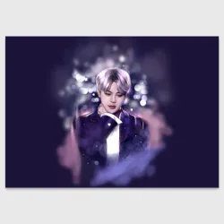 Поздравительная открытка BTS Jimin