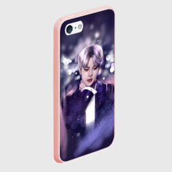 Чехол для iPhone 5/5S матовый BTS Jimin - фото 2