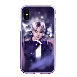 Чехол для iPhone XS Max матовый BTS Jimin